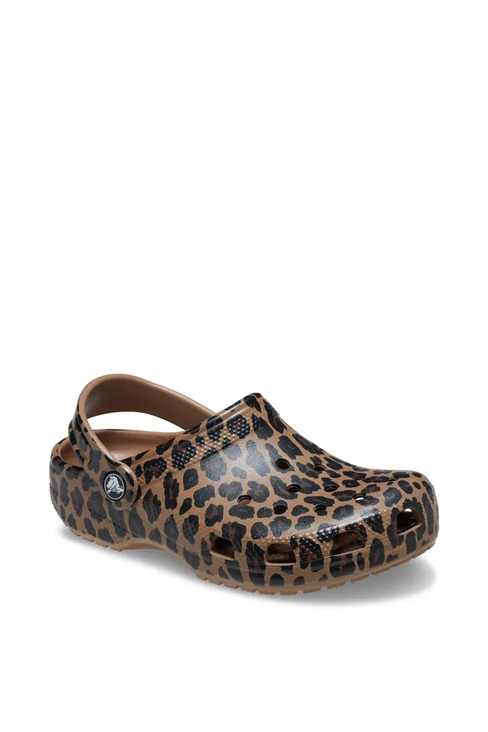 Детские классические сабо с принтом животных Crocs, Brown