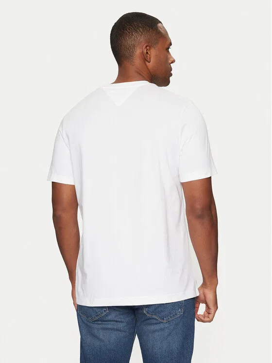 Футболка regular fit Essential Tommy Hilfiger, белый — фото 3