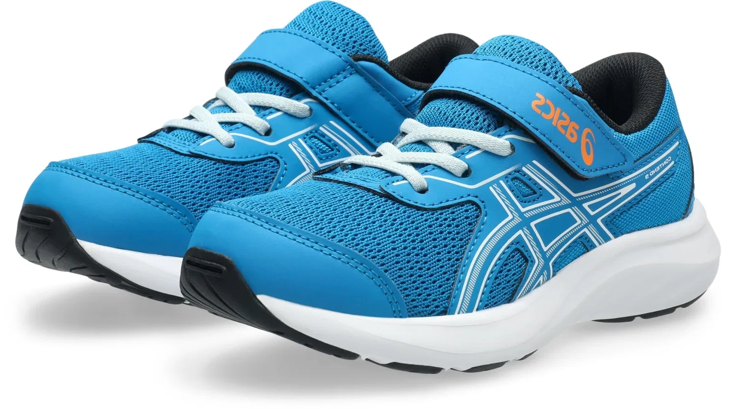 Детские кроссовки для мальчиков легкие Contend 9 Ps ASICS, Aegean Blue Cool Grey