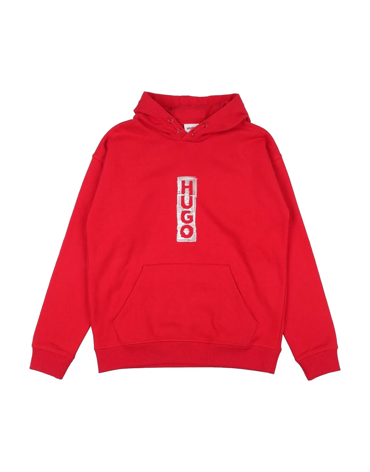 Худи с логотипом Hugo Boss, красный