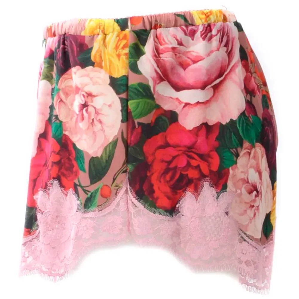Женские шорты с цветочным принтом 740337 Dolce & gabbana, Pink — фото 3