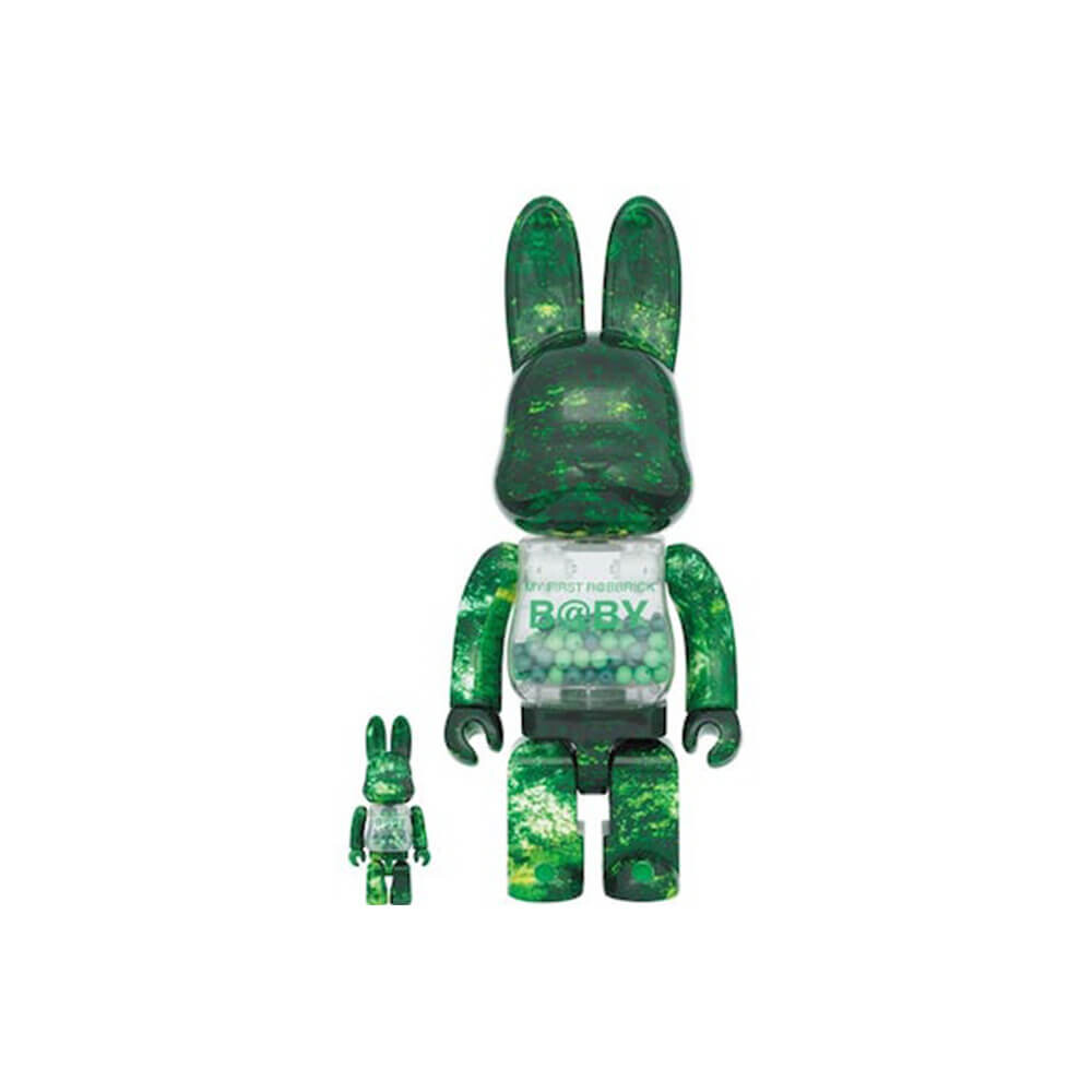 

Фигурка Bearbrick My First Rabbrick Baby 100% & 400% Set, зеленый