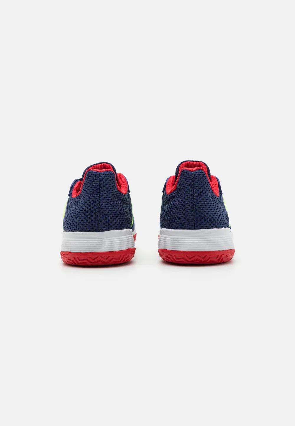 Кроссовки Gamespec унисекс для тенниса, подходят для разных типов кортов Adidas Performance, Dark Blue/Lucid Lemon/Footwear White — фото 3