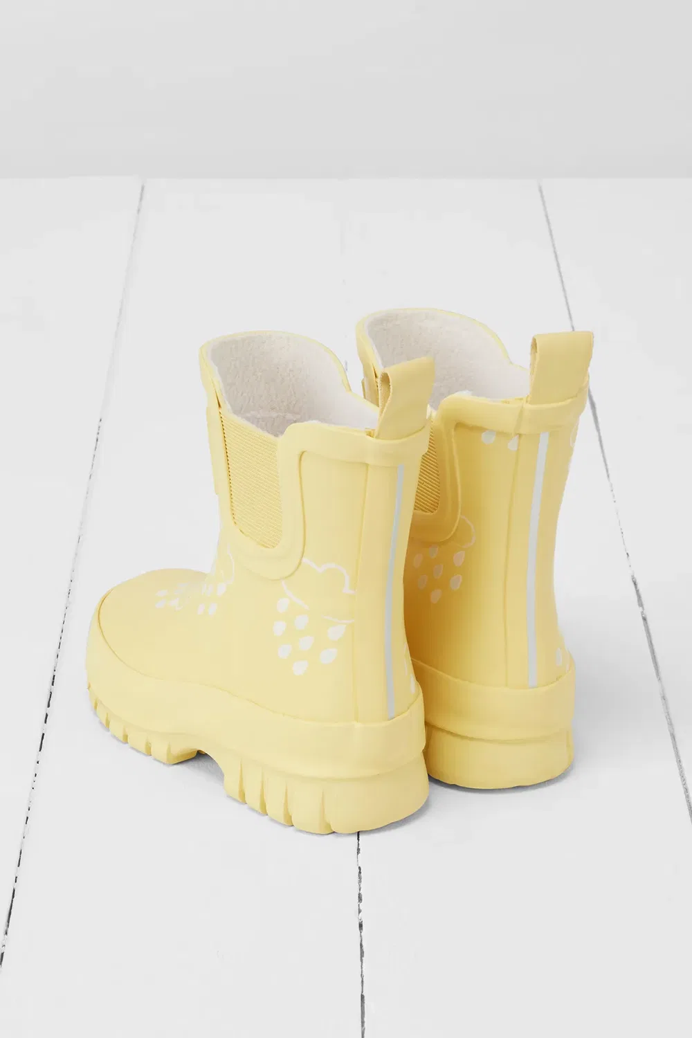 Детские резиновые сапоги с эффектом смены цвета Grass & Air, Yellow — фото 3