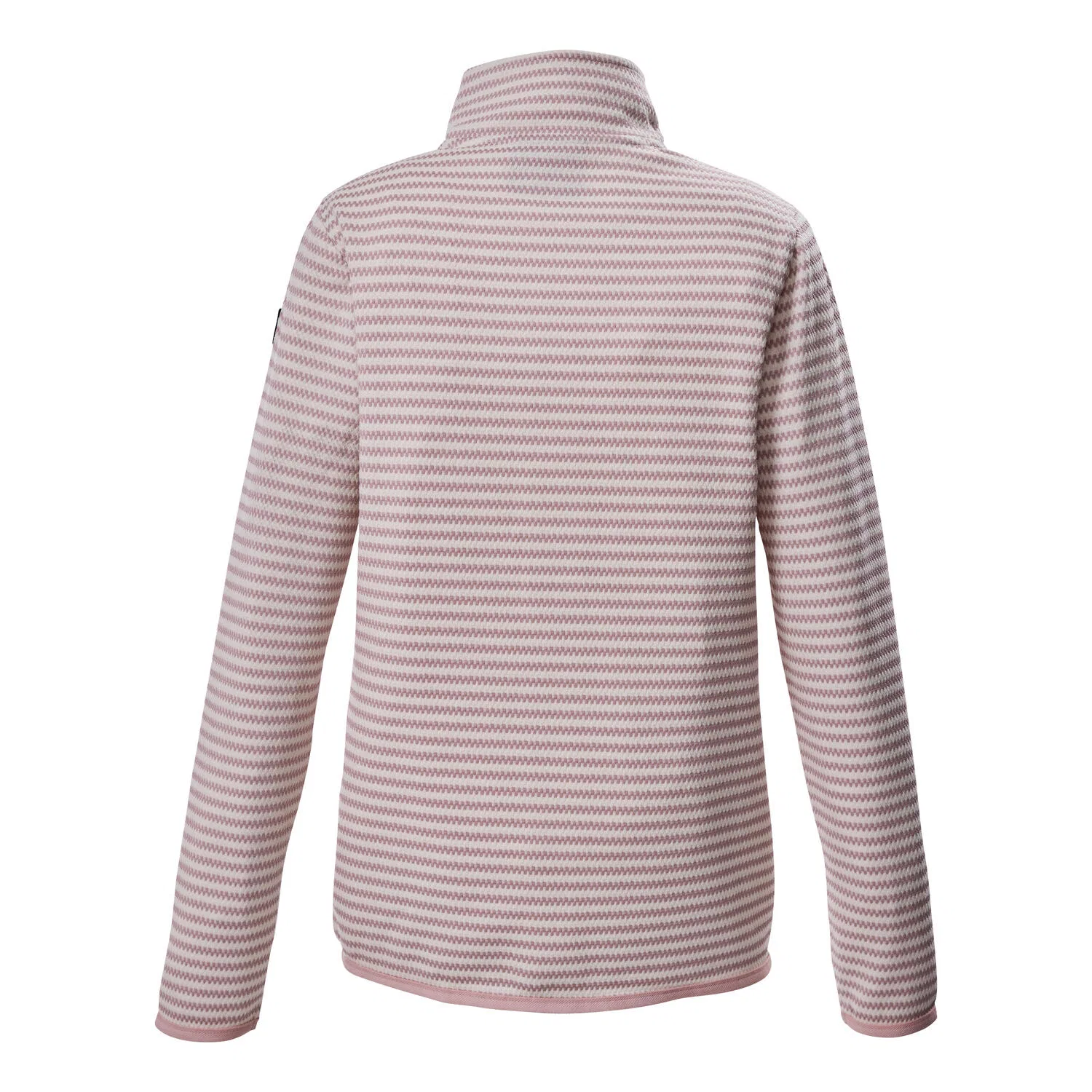 Детская полосатая куртка из флиса KOS 117 GRLS KNTFLC JCKT Killtec, Quarzrosa — фото 2