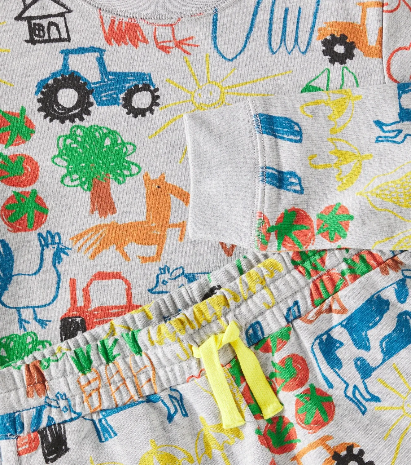 Комплект из двух предметов с принтом Stella Mccartney Kids, мультиколор — фото 3