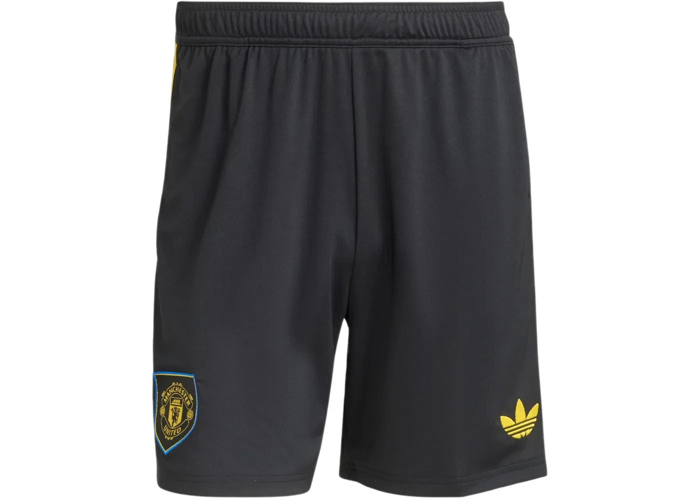 Мужские шорты с длиной до колена Adidas, Manchester United Black