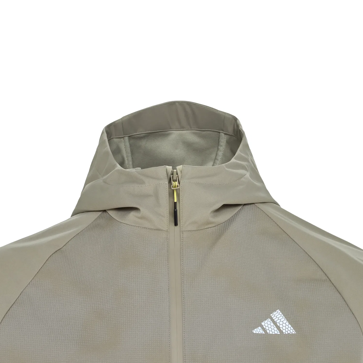 Мужская куртка Knit Bonding Wind Jacket 'Dark Grey' adidas, Dark Grey — фото 3