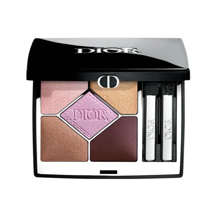 Женский набор теней для век DIOR, Stunning 5 Colors Eyeshadow Palette, #644 Lucky Rosegold