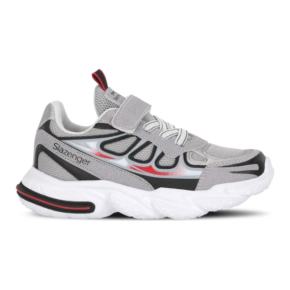 Детские спортивные кроссовки серо-черные Kafka F Slazenger