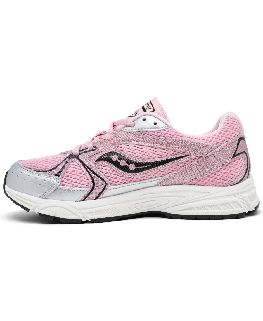 Кроссовки-лоферы Saucony Ride Millennium, Pink Silver — фото 2