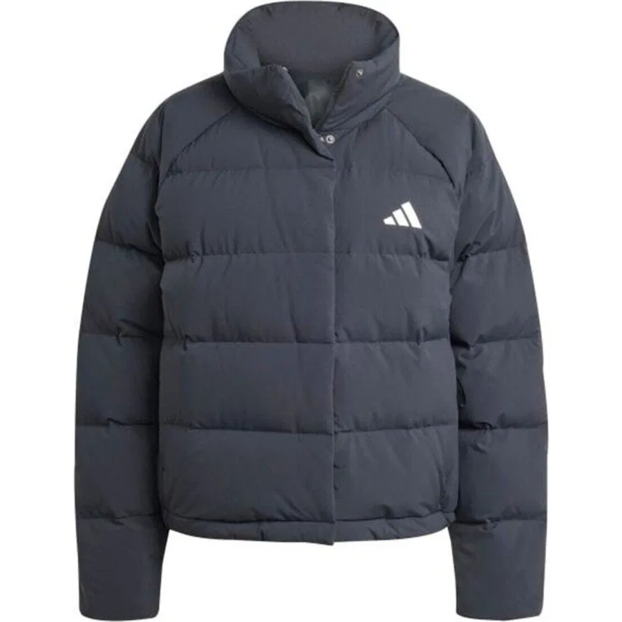 Женская куртка с капюшоном Helionic Rlx adidas, Черный — фото 4