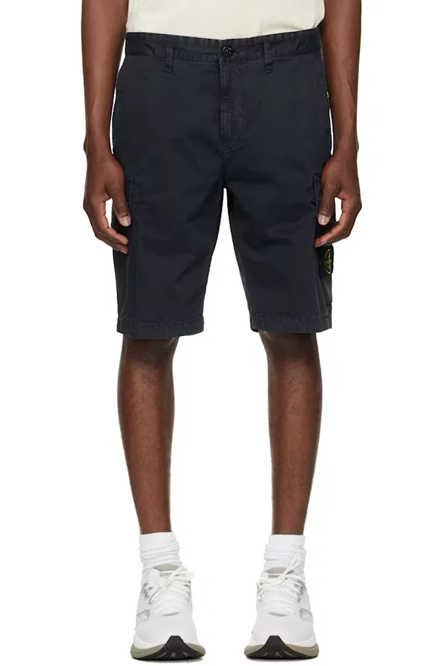 Шорты-карго Navy l100018 Stone Island