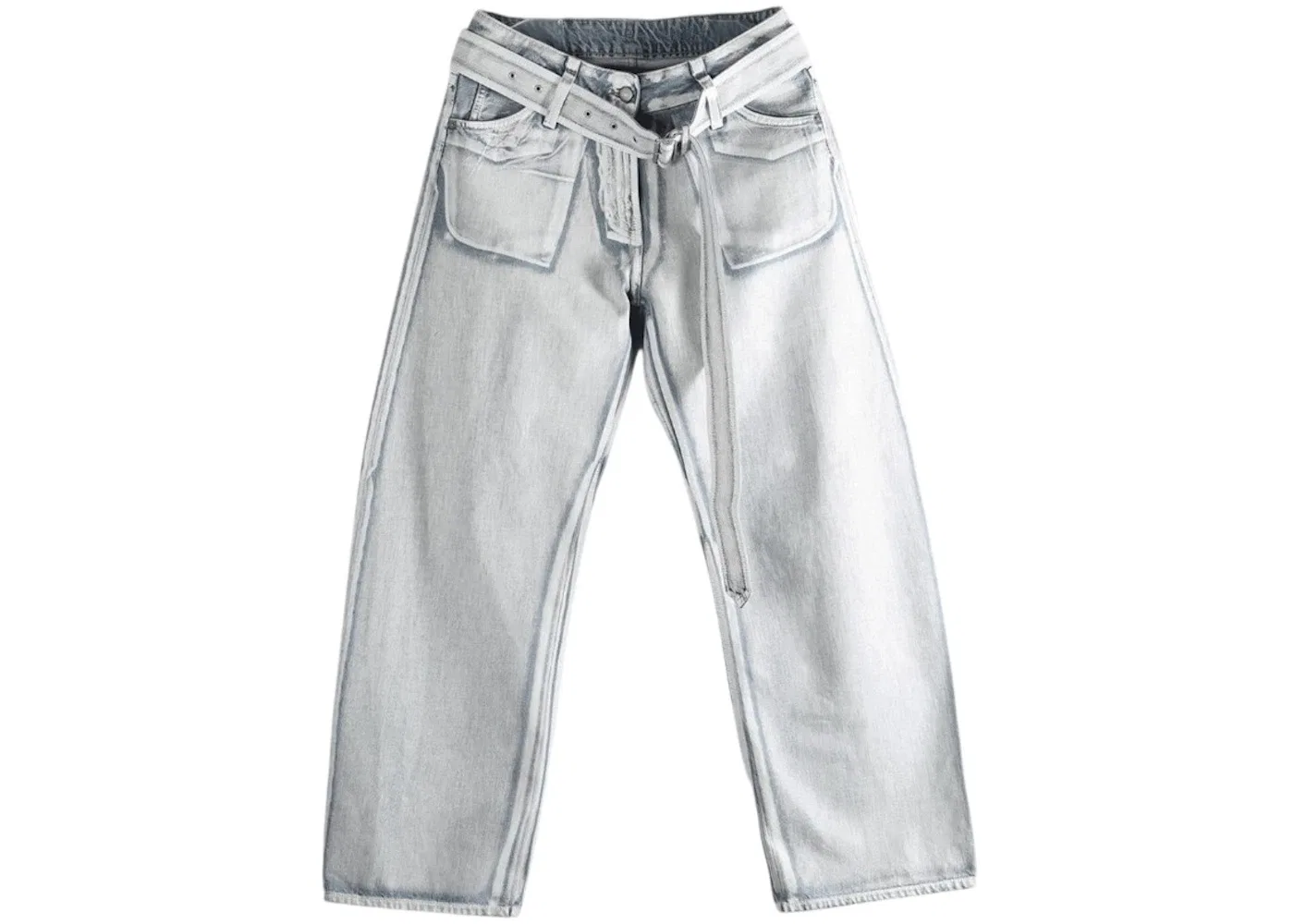 Женские джинсы Acne Studios, Blue White
