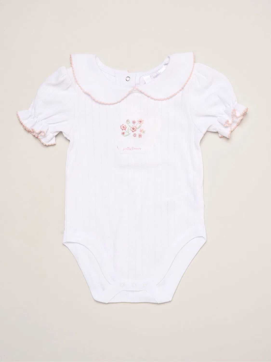 Комплект одежды для новорожденных, Teddy Print Rock-A-Bye Baby Boutique, розовый — фото 2