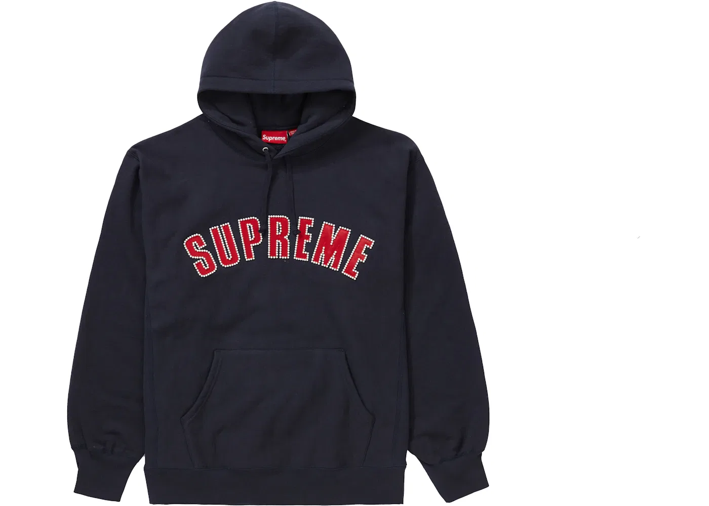 Мужской свитшот с капюшоном Supreme, Navy