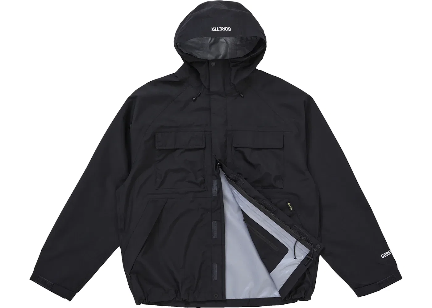 Мужская куртка из GORE-TEX с мембраной Supreme Jacket, Black — фото 2