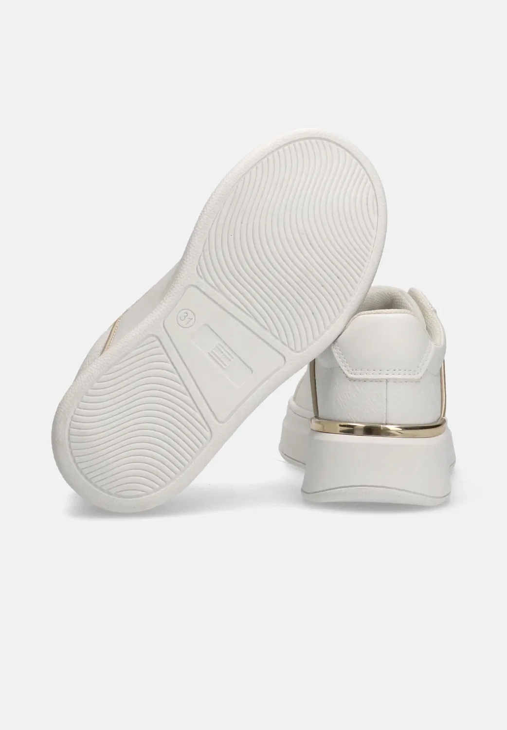 Кроссовки Fondo Platform e Passalaccio Monogram Th - кроссовки Tommy Hilfiger, Bianco — фото 4
