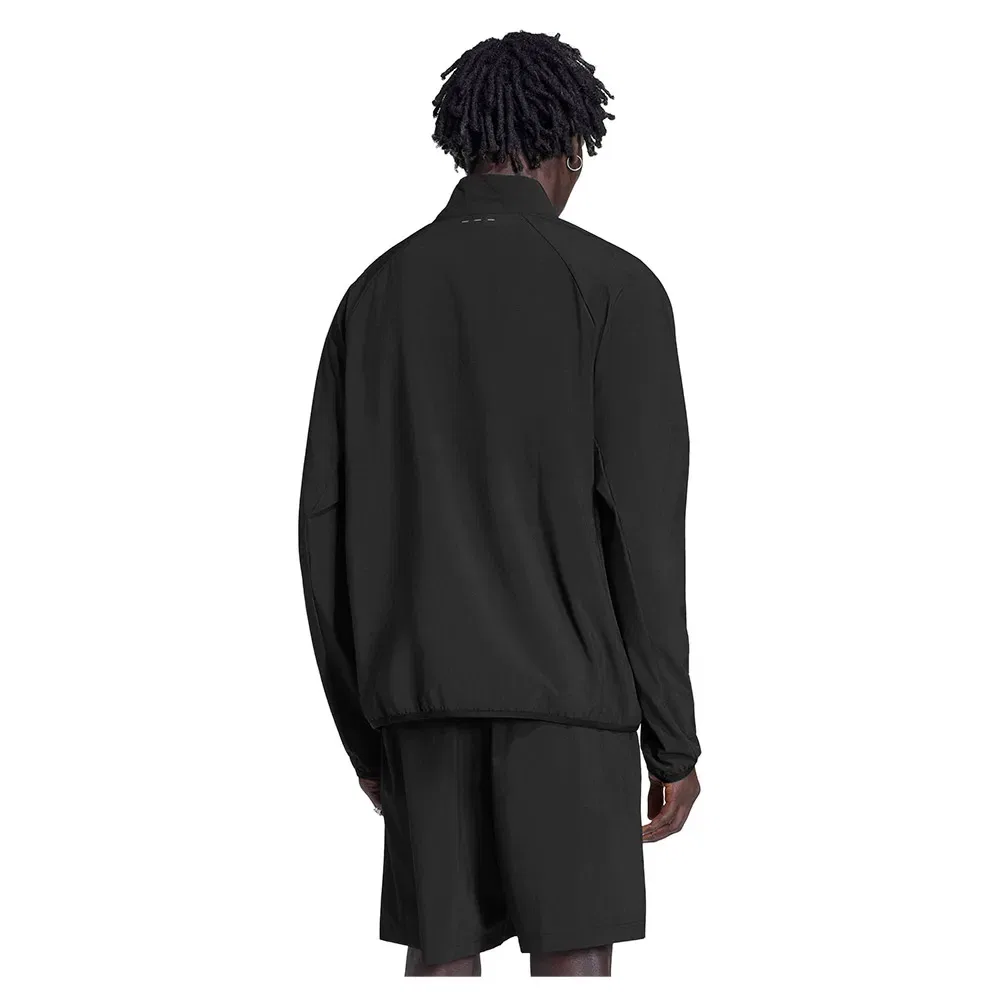 Худи на молнии Tech Trefoil Essentials Adidas Originals, черный — фото 2