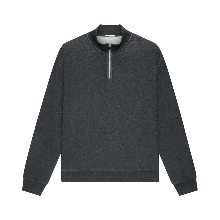 Детский свитшот прямой посадки Nice Rice, Black Gray