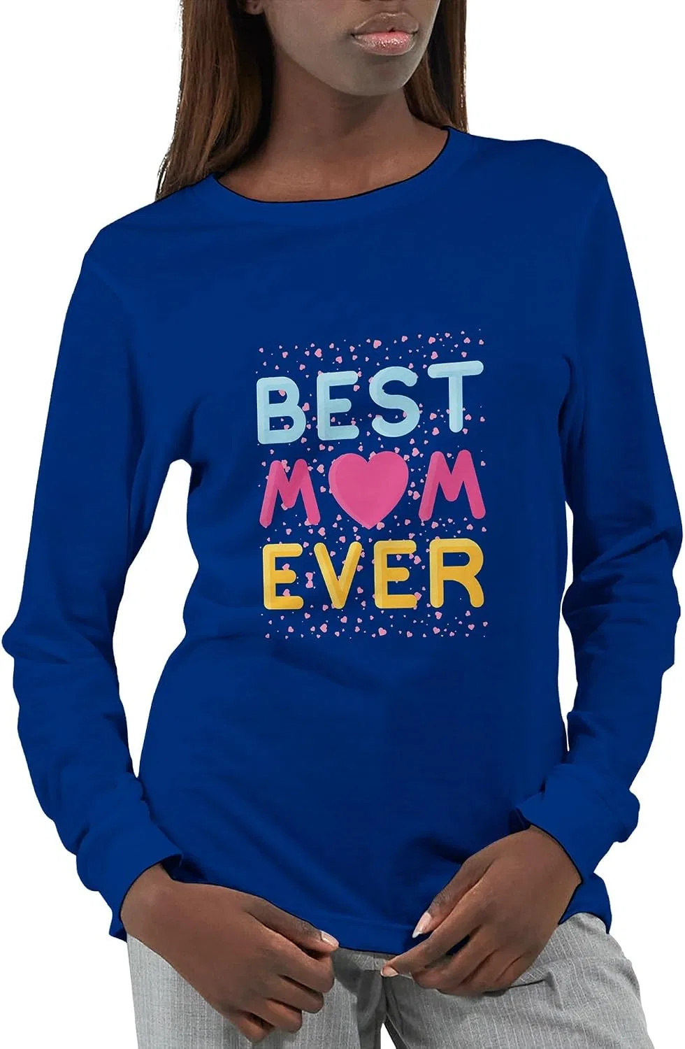 Футболка с длинным рукавом Premium Unisex, Natural — фото 3