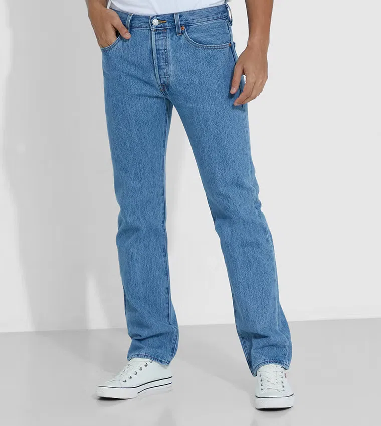 Джинсы прямые Original Fit 501 Levi'S, голубой