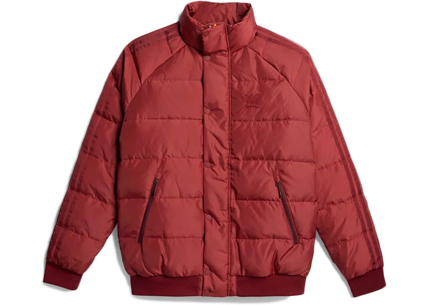 Мужская куртка-пуховик с утеплителем Puffer Jacket Adidas, Noble Maroon