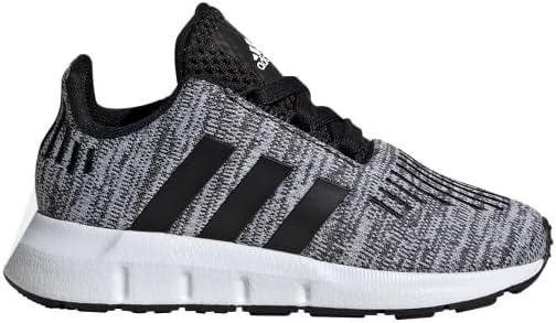 Кроссовки для детей Adidas Swift Run, белый/черный — фото 2