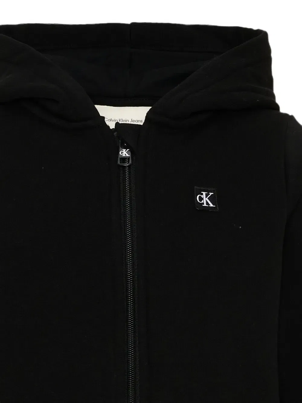 Толстовка на молнии с нашивкой-логотипом Calvin Klein Kids, черный — фото 3