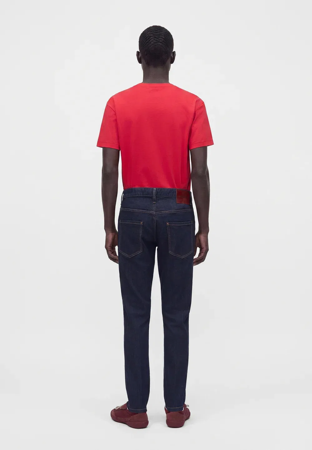 Джинсы-Скейтер узкие Dsquared2, Navy Blue — фото 3