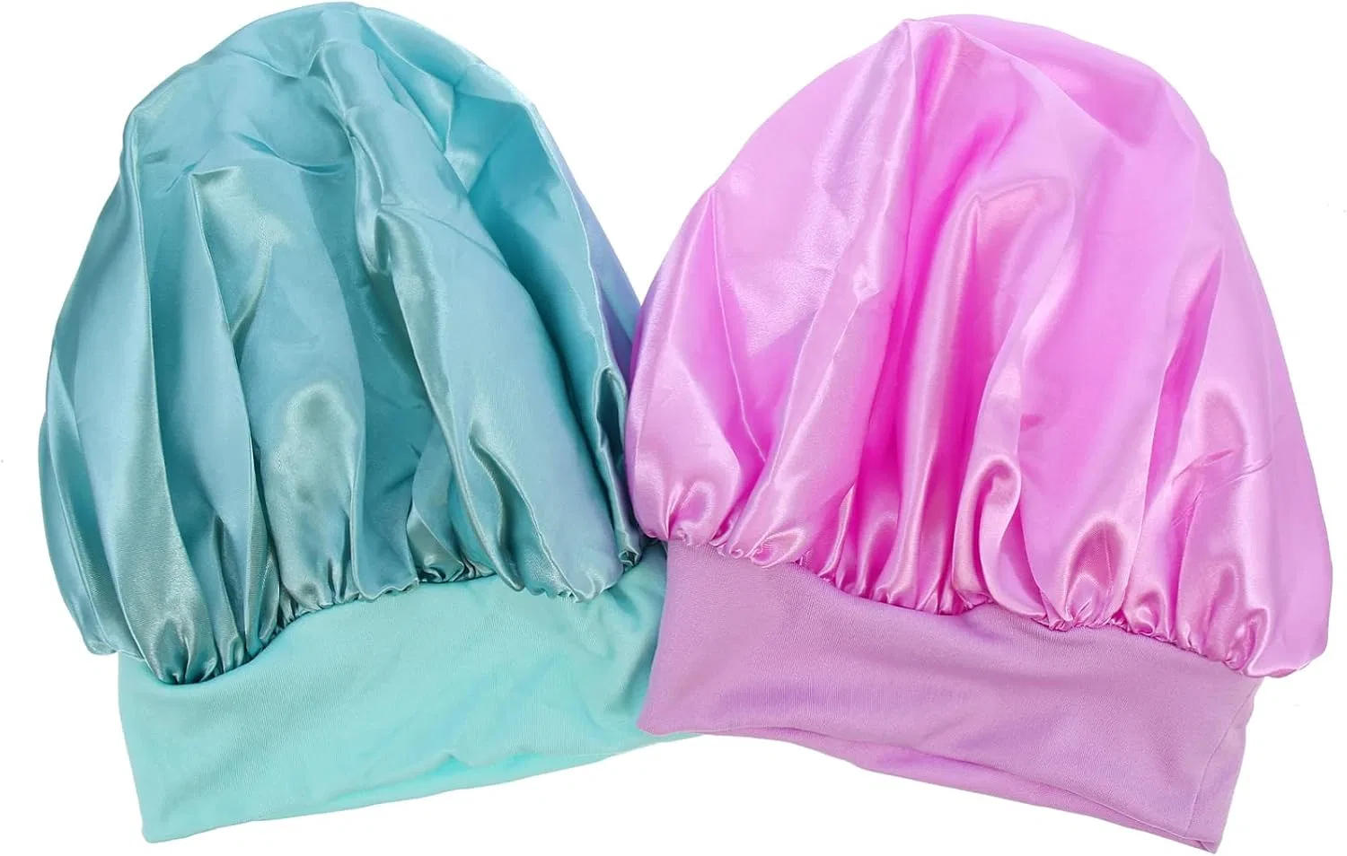 Шапочка для душа Satin, FRCOLOR, 10 шт, Зеленый — фото 4