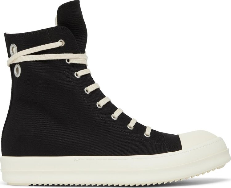 

Кроссовки Rick Owens EDFU DRKSHDW Cotton Denim High Black Milk, черный