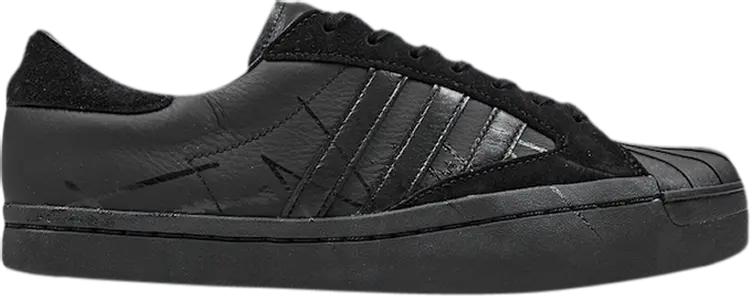 

Кроссовки Adidas Y-3 Yohji Pro Superstar Skate Low 'Black', черный