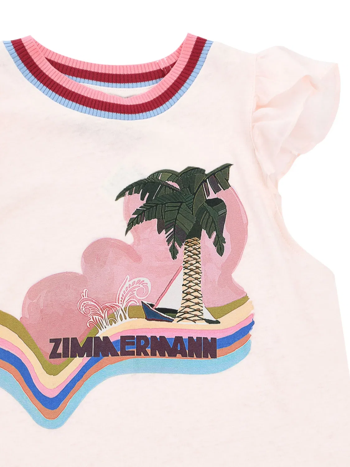 Футболка Everley ZIMMERMANN, розовый — фото 2
