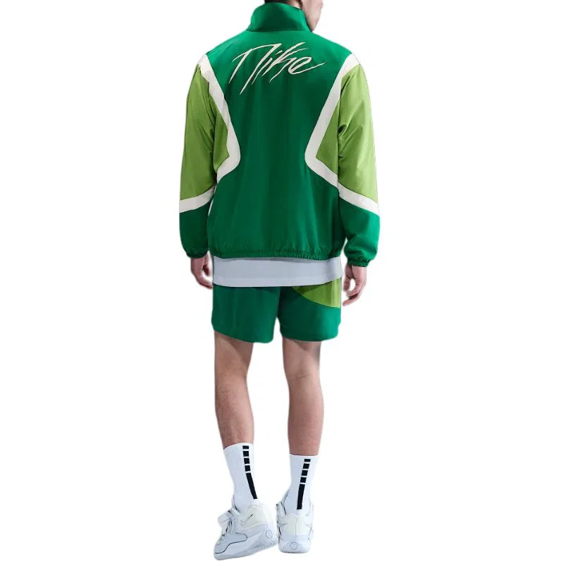 Куртка Nike Icon Woven Basketball, зеленый — фото 4