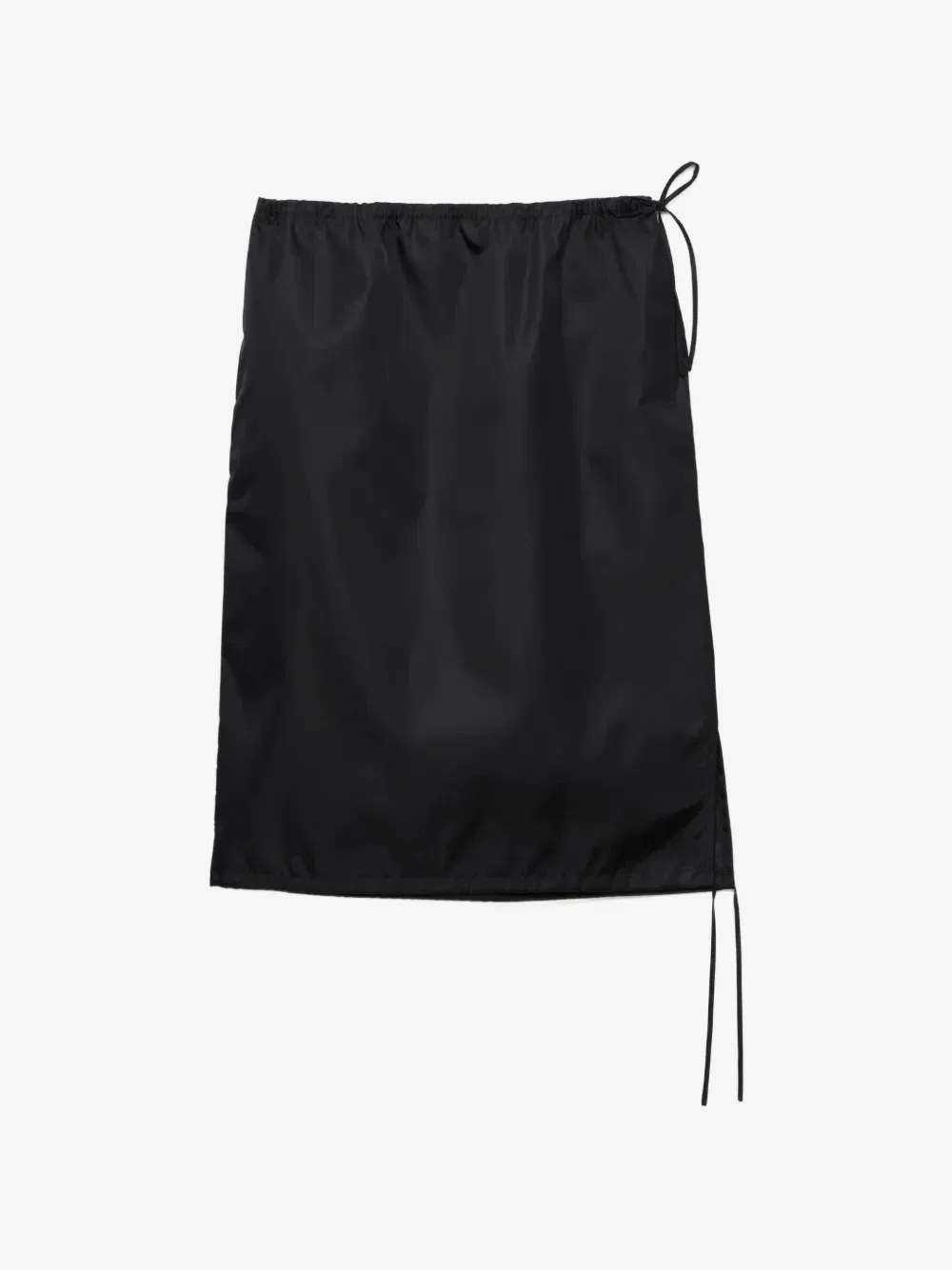 Юбка-карандаш из Re-Nylon Prada, черный