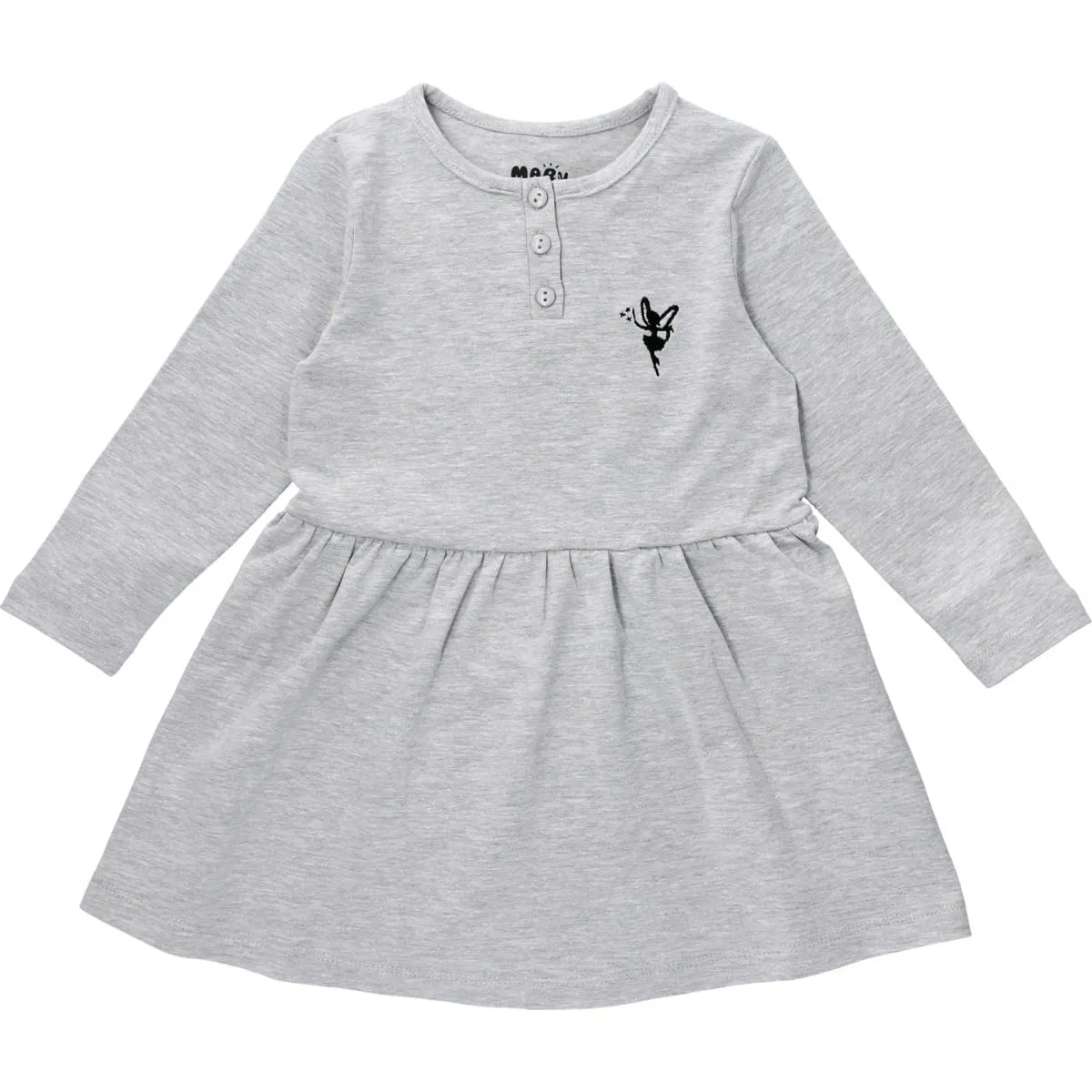 Платье с принтом Fairy Mabu Kids, серый