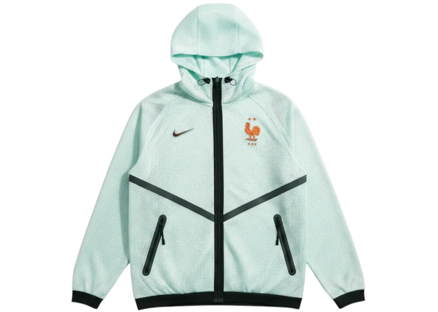 Мужская куртка с длинным рукавом Nike France Anthem Jacket, Igloo/Black/Metallic Copper