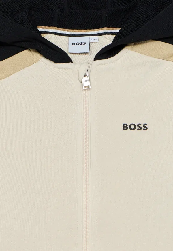 Детский спортивный костюм Boss Kidswear, песочный — фото 4