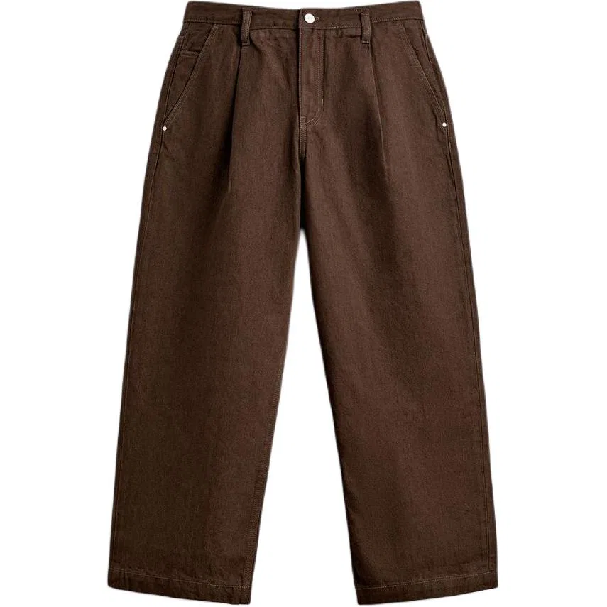 Мужские джинсы с широкими штанинами Brown ZARA, Brown