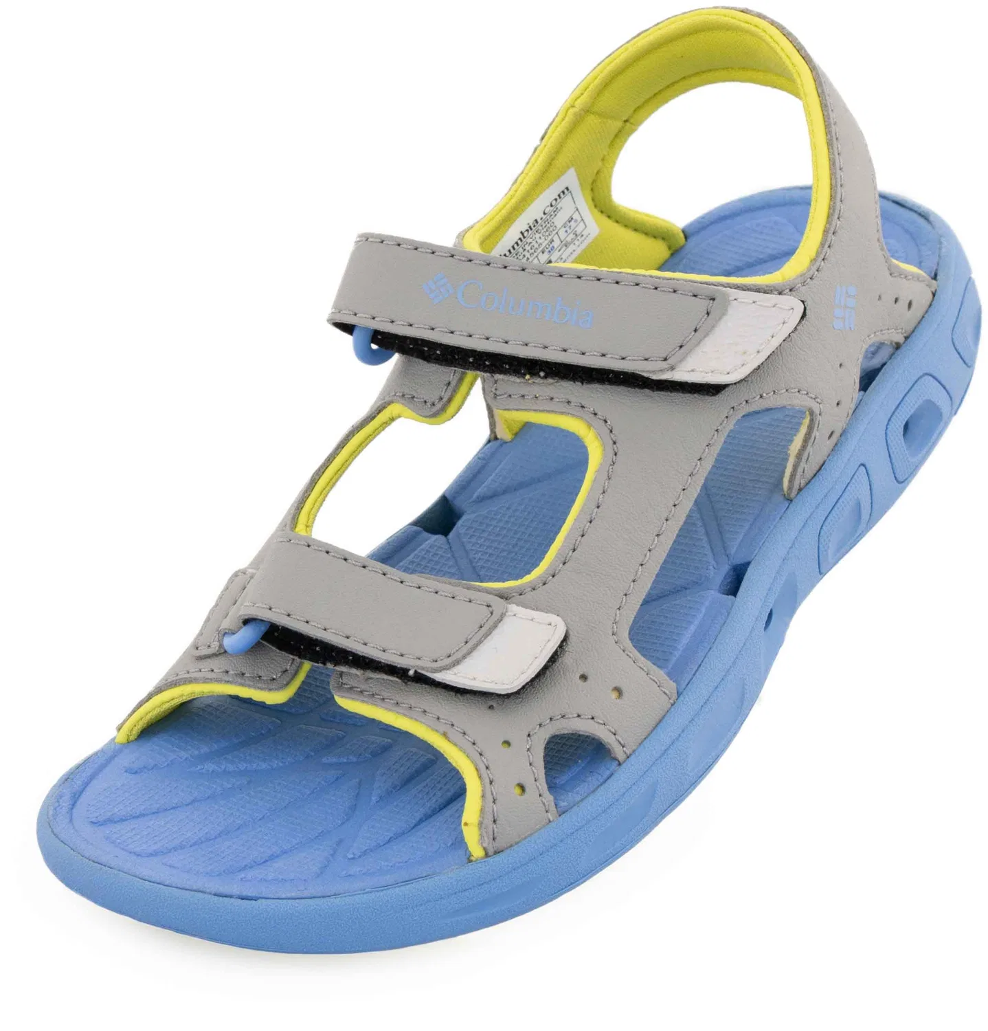 Детские сандалии для мальчиков на липучках Outdoor Youth Techsun Vent Columbia, Light Blue Grey