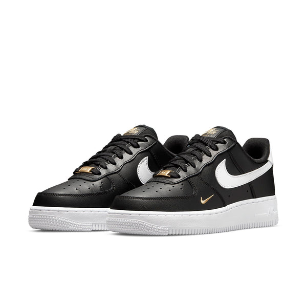 Кроссовки air force 1 black white' Nike, золотой — фото 3