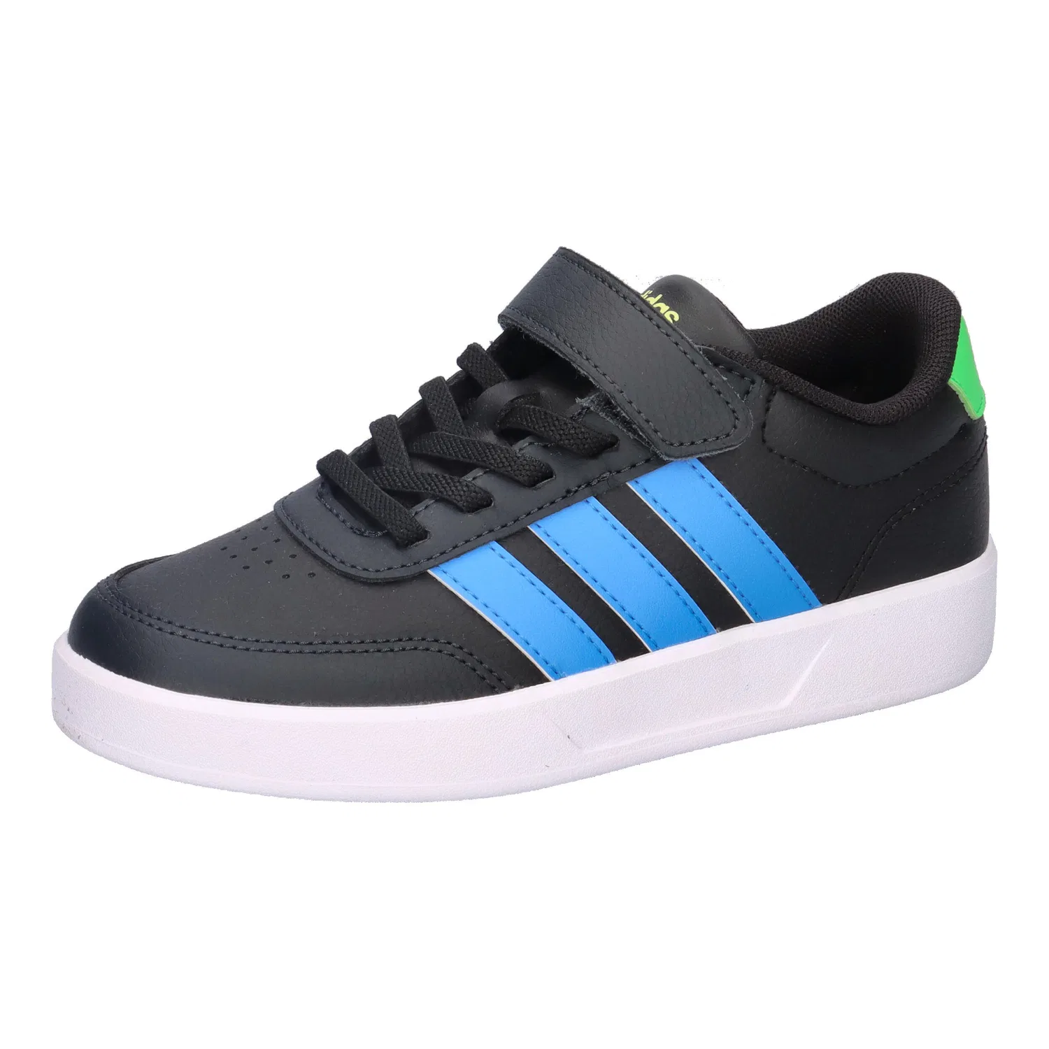 Детские кроссовки с липучками BREAKNET 3.0 EL C Adidas, Schwarz Konigsblau Schwarz