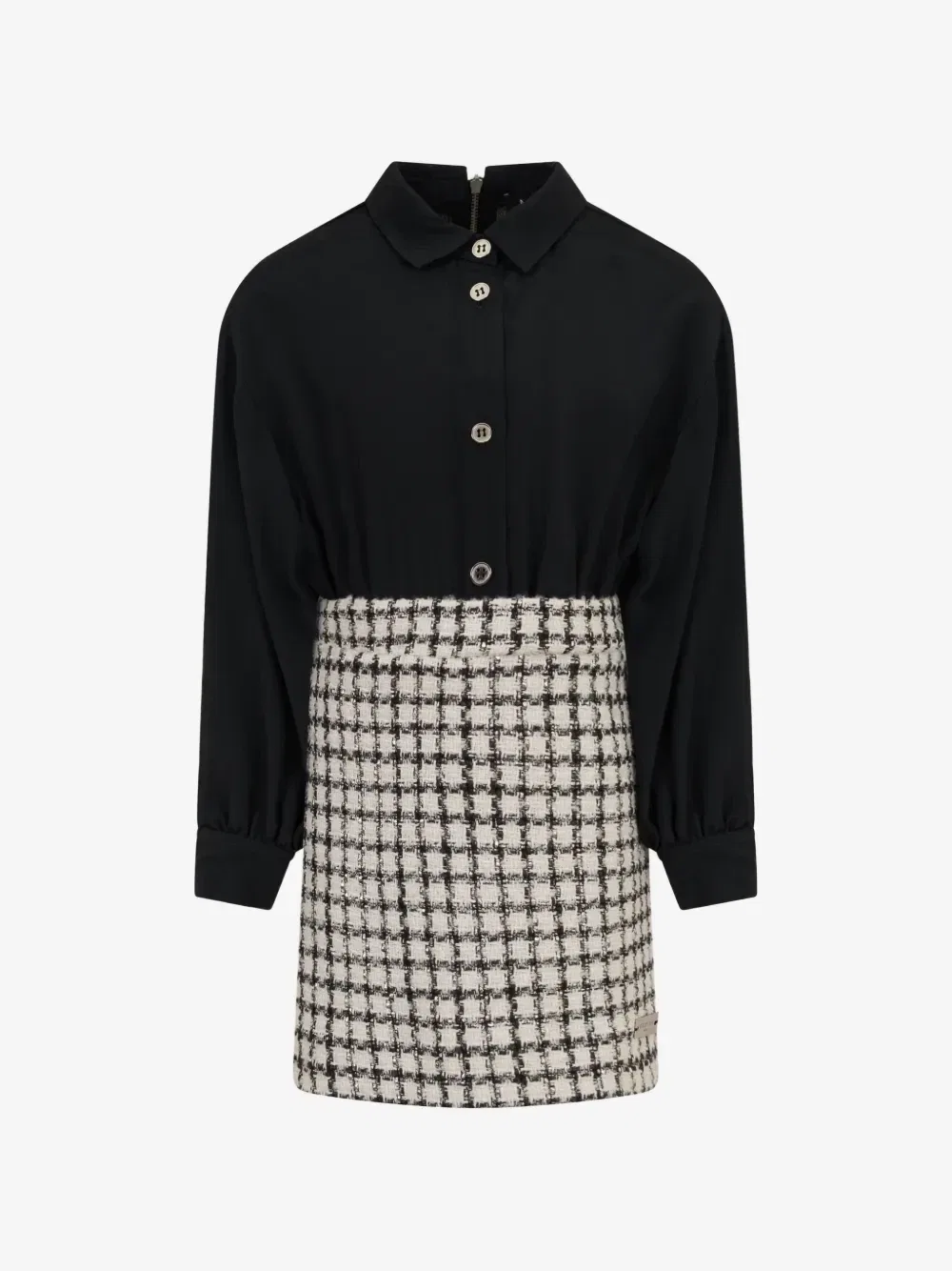 Платье Balmain Kids, черный