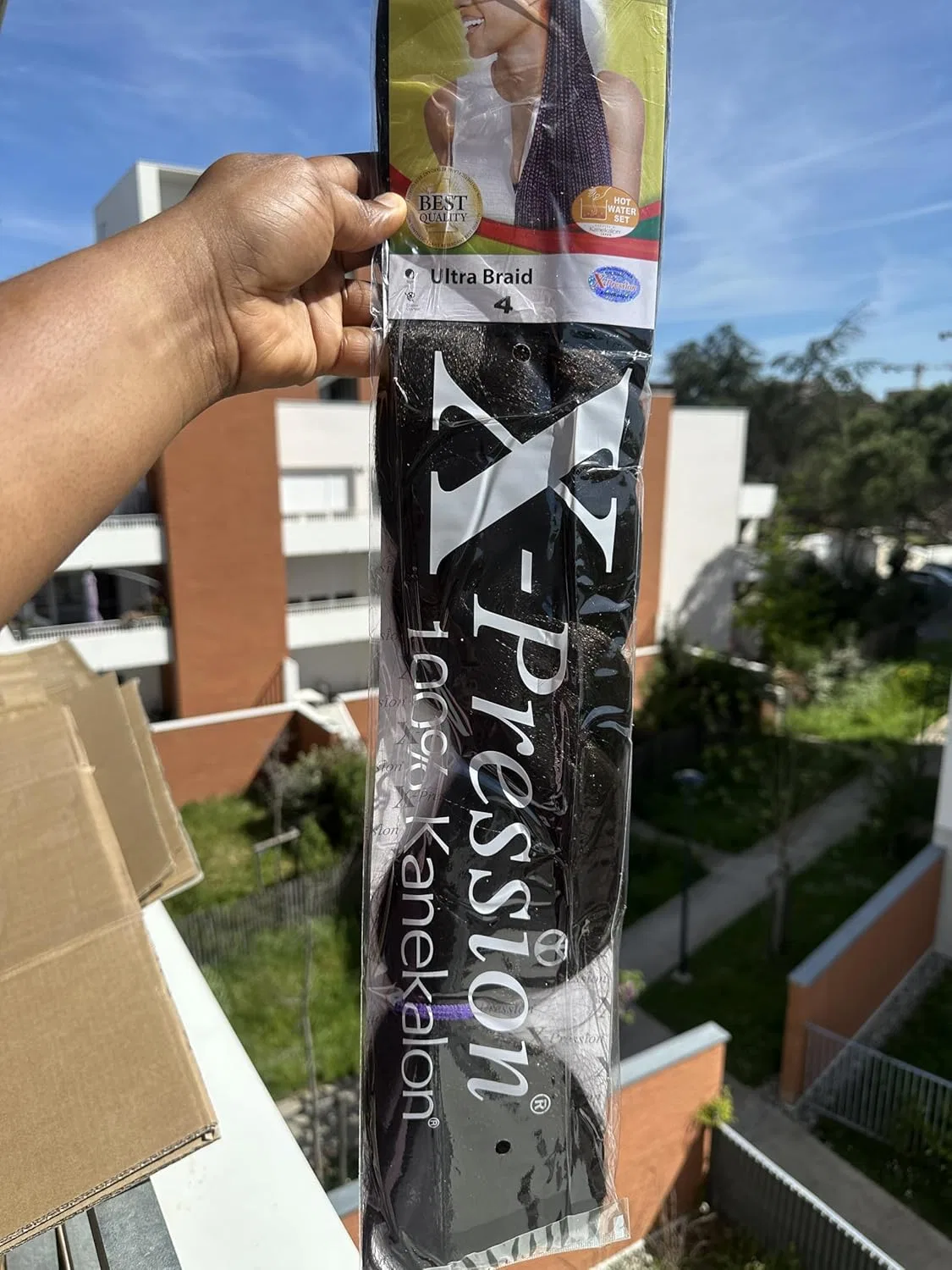 Синтетические кудрявые волосы для плетения x-pression Ultra Braid 82" X-Pression — фото 2
