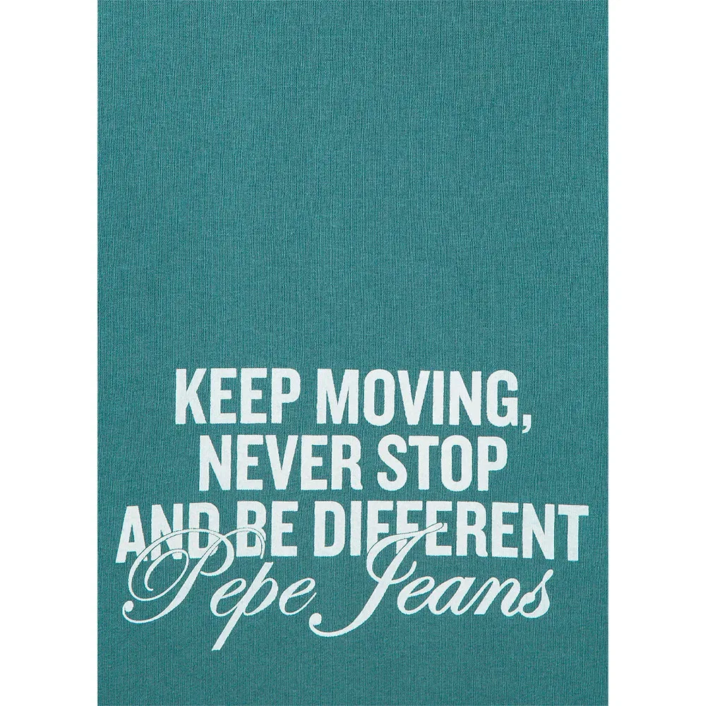 Свитшот Geon Pepe Jeans, зеленый — фото 3