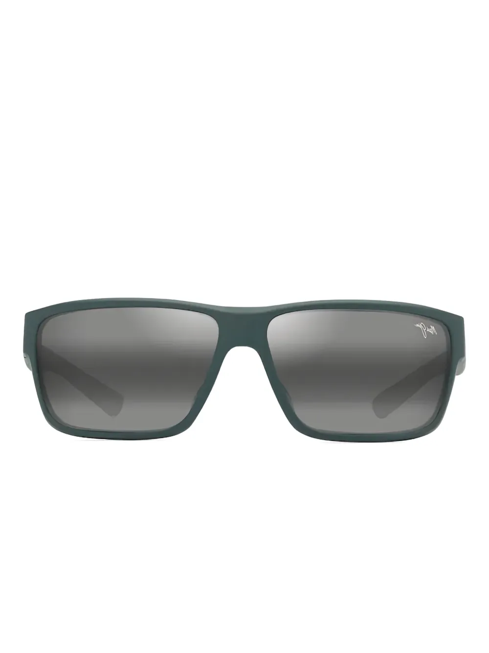 

Прямоугольные солнцезащитные очки Uila азиатской посадки Maui Jim, зеленый