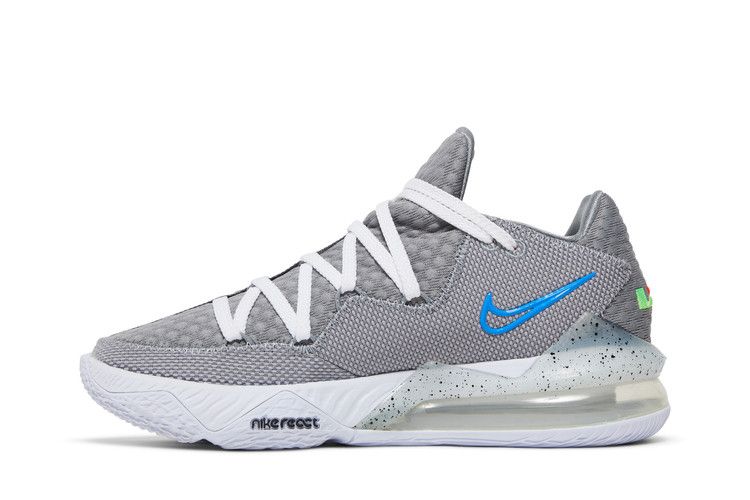 Кроссовки Nike LeBron 17 Low EP 'Particle Grey', серый — фото 4