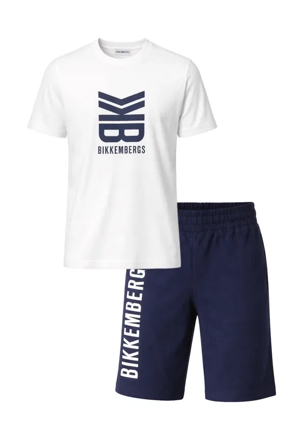 Полный комплект - спортивные штаны Bikkembergs, белый