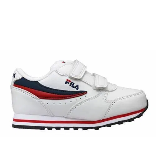 Детские кеды с липучкой Orbit Fila, Weiß